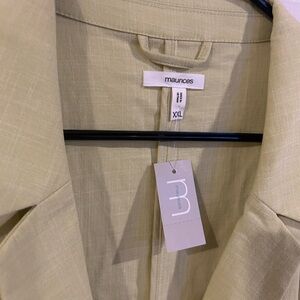 Maurices Women’s Light Green Blazer XXL
